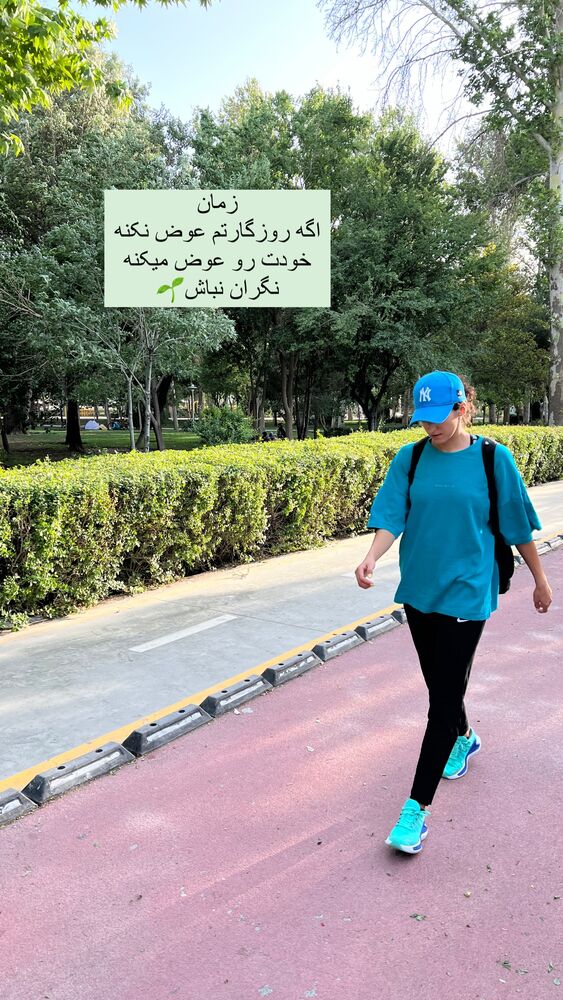 جدید ترین استوری اینستاگرام هاجر صفرزاده