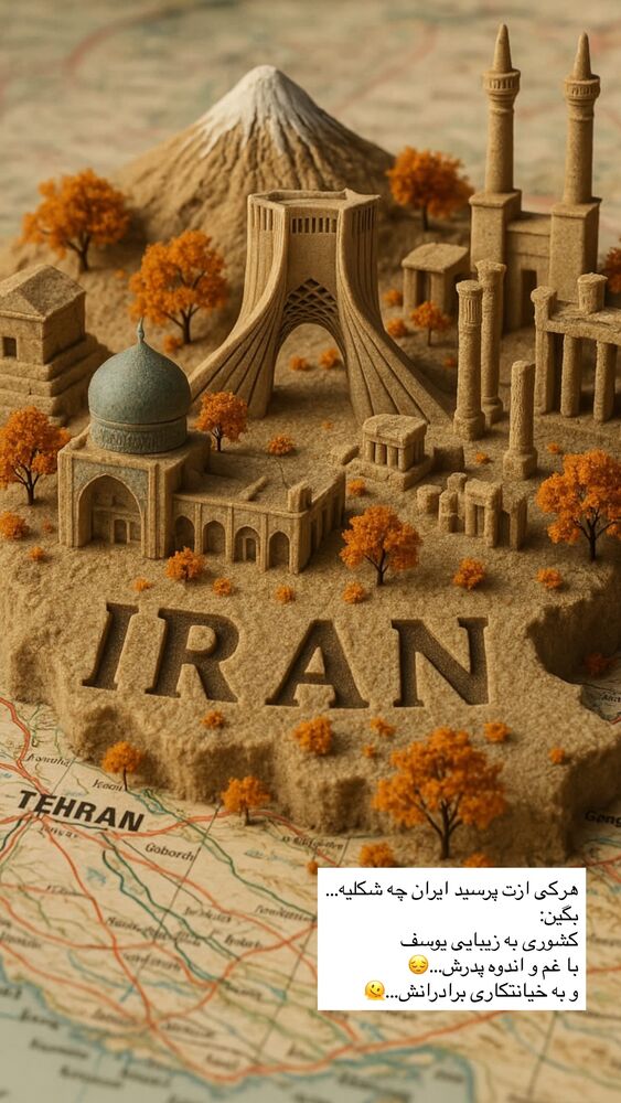  جدید ترین استوری اینستاگرام علی حاجی محمدی