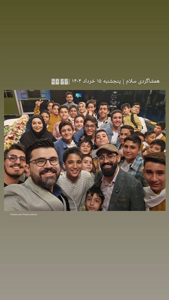  جدید ترین استوری اینستاگرام حامد معالی مهربانی