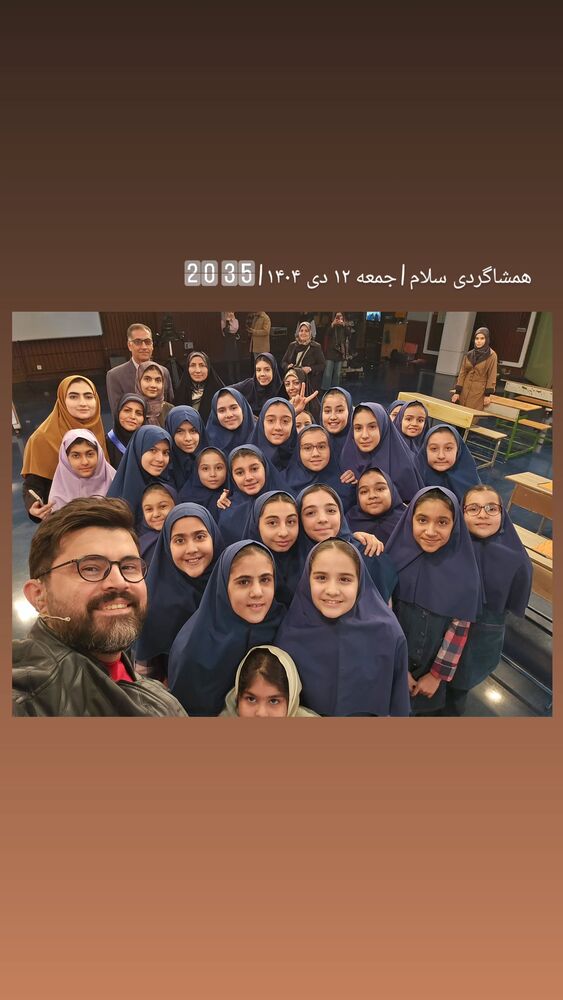  جدید ترین استوری اینستاگرام حامد معالی مهربانی