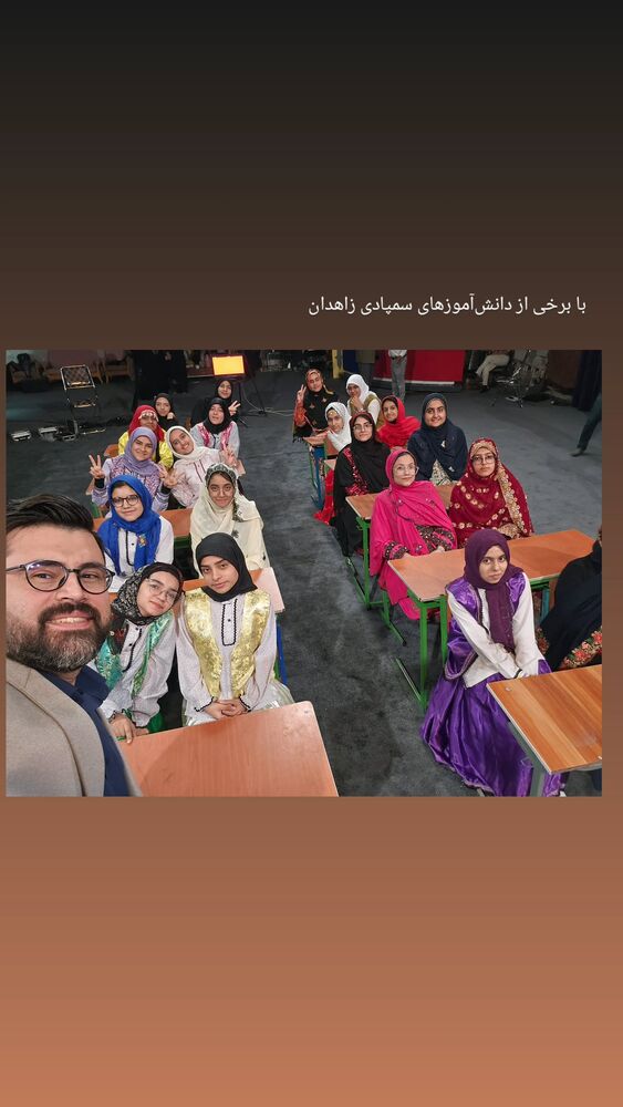  جدید ترین استوری اینستاگرام حامد معالی مهربانی