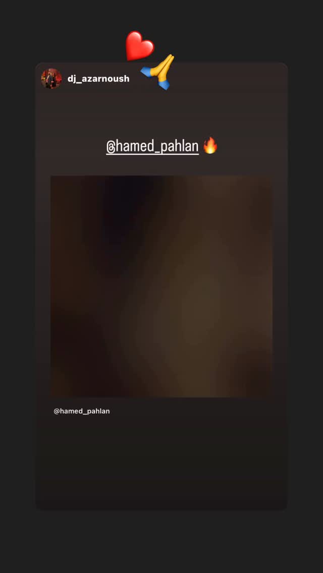  جدید ترین استوری اینستاگرام حامد پهلان