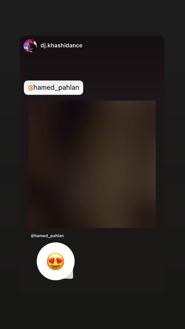  جدید ترین استوری اینستاگرام حامد پهلان