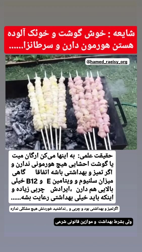  جدید ترین استوری اینستاگرام حامد رئیسی