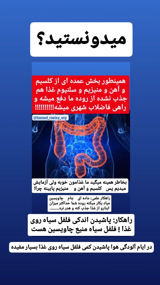  جدید ترین استوری اینستاگرام حامد رئیسی