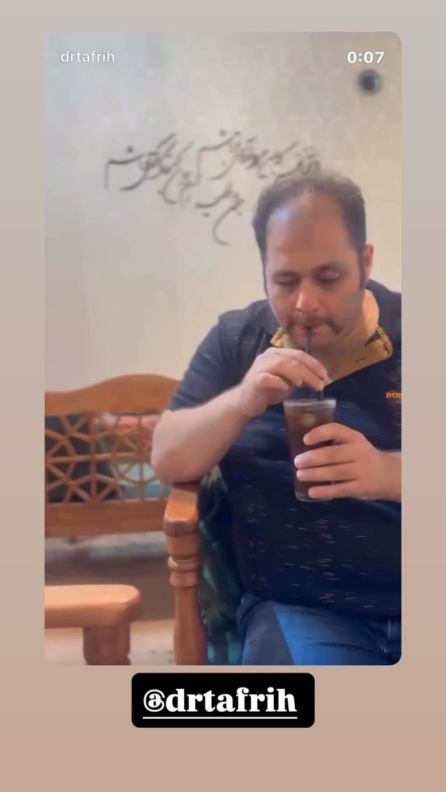  جدید ترین استوری اینستاگرام حامد خورسندی