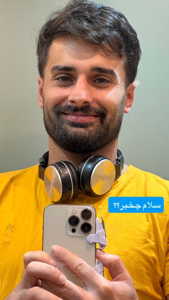  جدید ترین استوری اینستاگرام حامد خورسندی