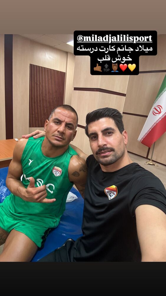  جدید ترین استوری اینستاگرام حامد لک