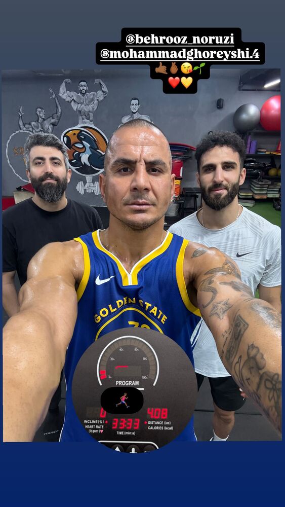  جدید ترین استوری اینستاگرام حامد لک