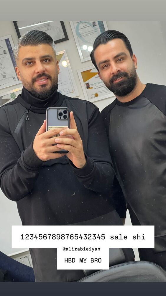  جدید ترین استوری اینستاگرام حمید مهدوی
