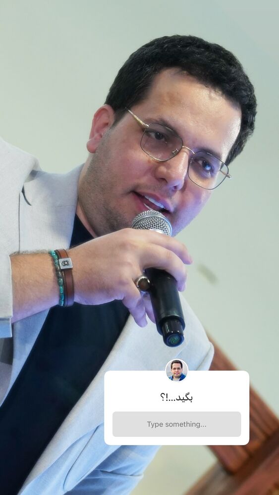  جدید ترین استوری اینستاگرام حامد سلطانی