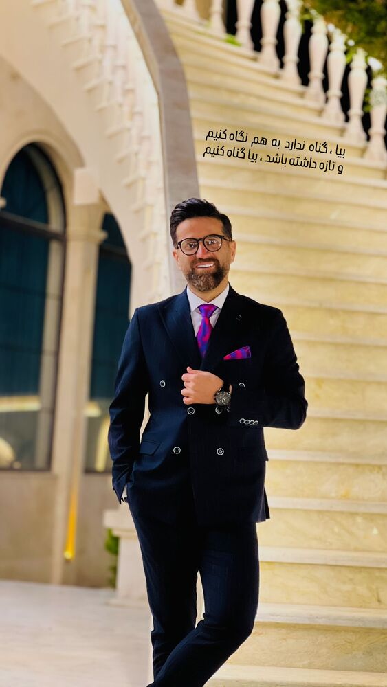  جدید ترین استوری اینستاگرام حامد طاها