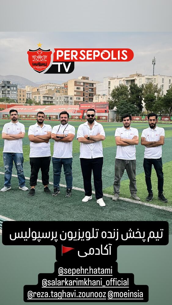  جدید ترین استوری اینستاگرام حامد تهرانی