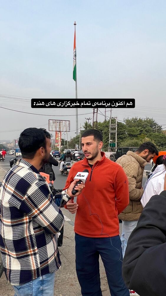  جدید ترین استوری اینستاگرام حمید غفاری