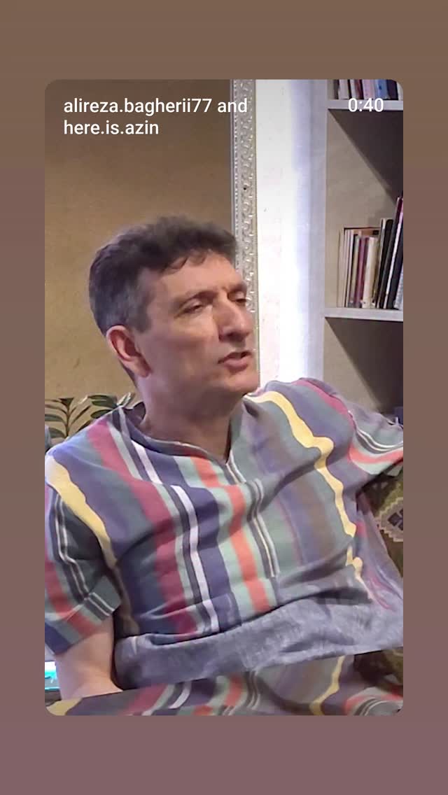  جدید ترین استوری اینستاگرام حمید گلی