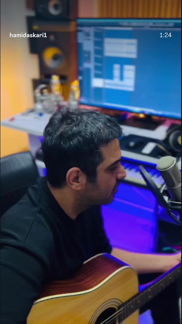  جدید ترین استوری اینستاگرام حمید عسکری