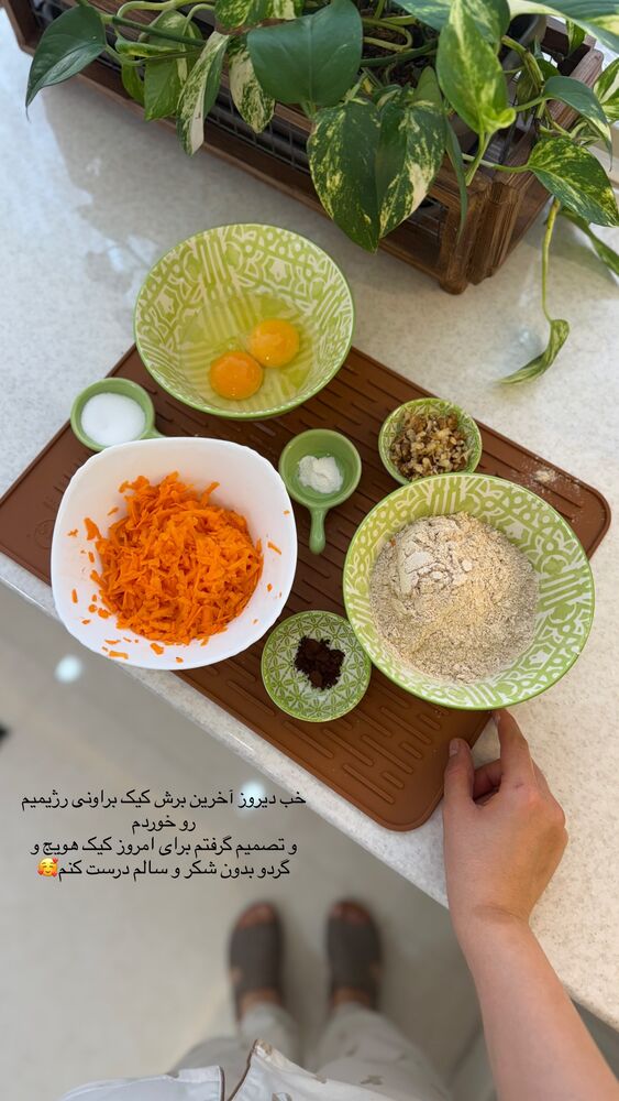  جدید ترین استوری اینستاگرام حمیده دانشور