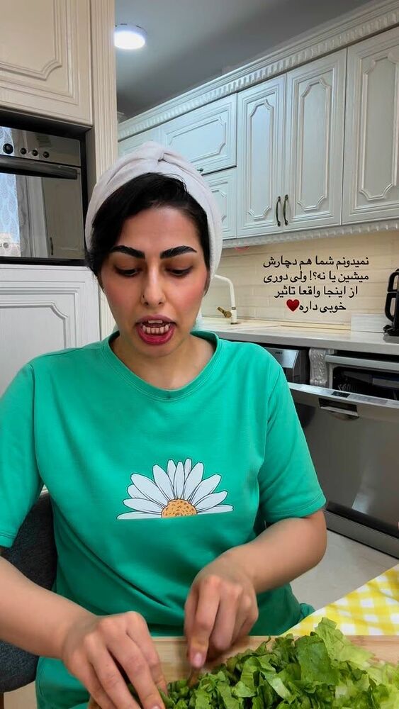  جدید ترین استوری اینستاگرام حمیده دانشور