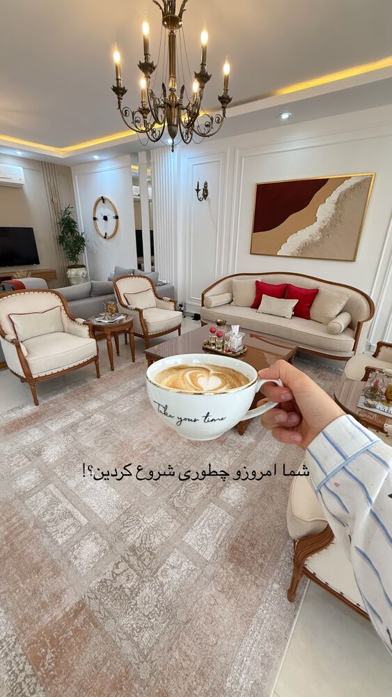  جدید ترین استوری اینستاگرام حمیده دانشور