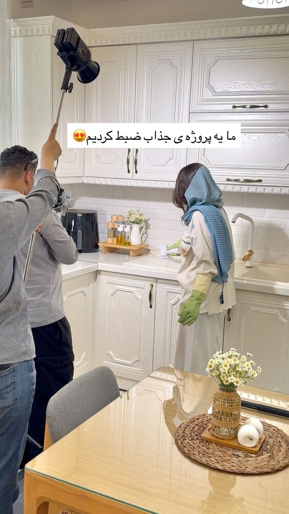  جدید ترین استوری اینستاگرام حمیده دانشور