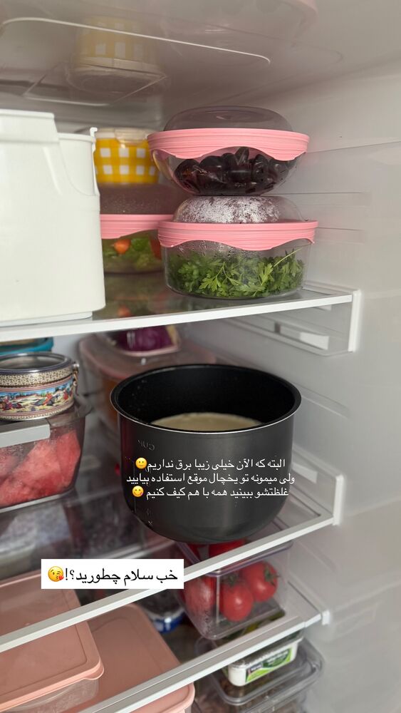  جدید ترین استوری اینستاگرام حمیده دانشور