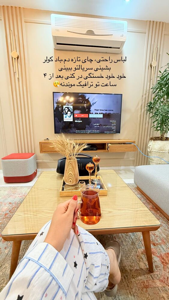  جدید ترین استوری اینستاگرام حمیده دانشور