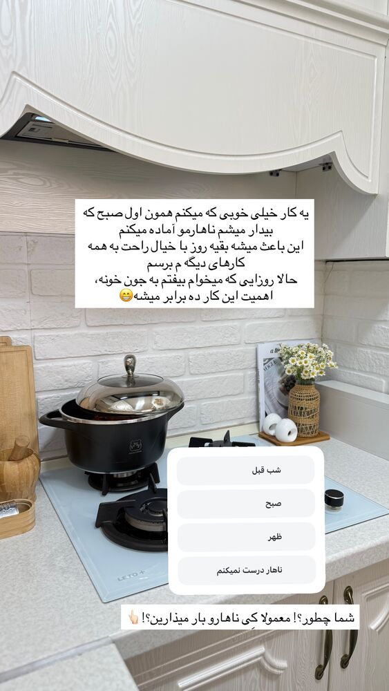  جدید ترین استوری اینستاگرام حمیده دانشور