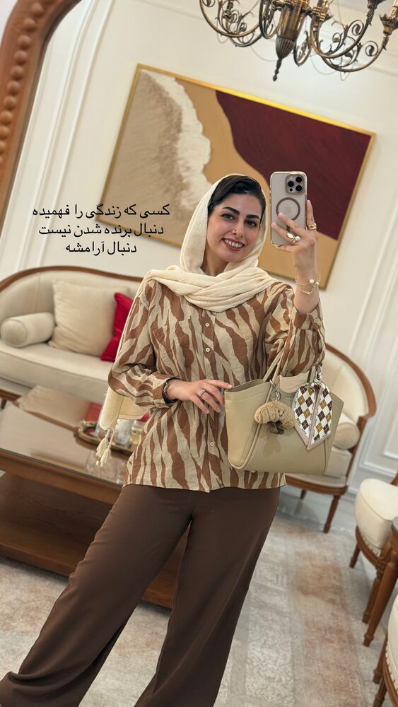  جدید ترین استوری اینستاگرام حمیده دانشور