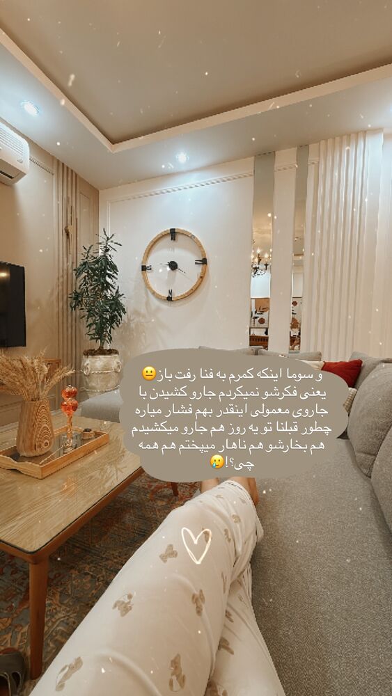  جدید ترین استوری اینستاگرام حمیده دانشور