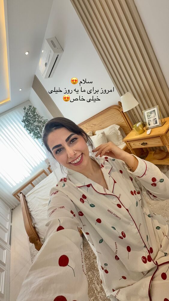  جدید ترین استوری اینستاگرام حمیده دانشور