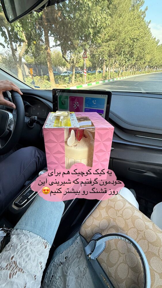  جدید ترین استوری اینستاگرام حمیده دانشور