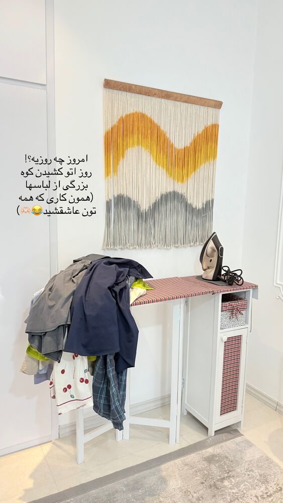  جدید ترین استوری اینستاگرام حمیده دانشور