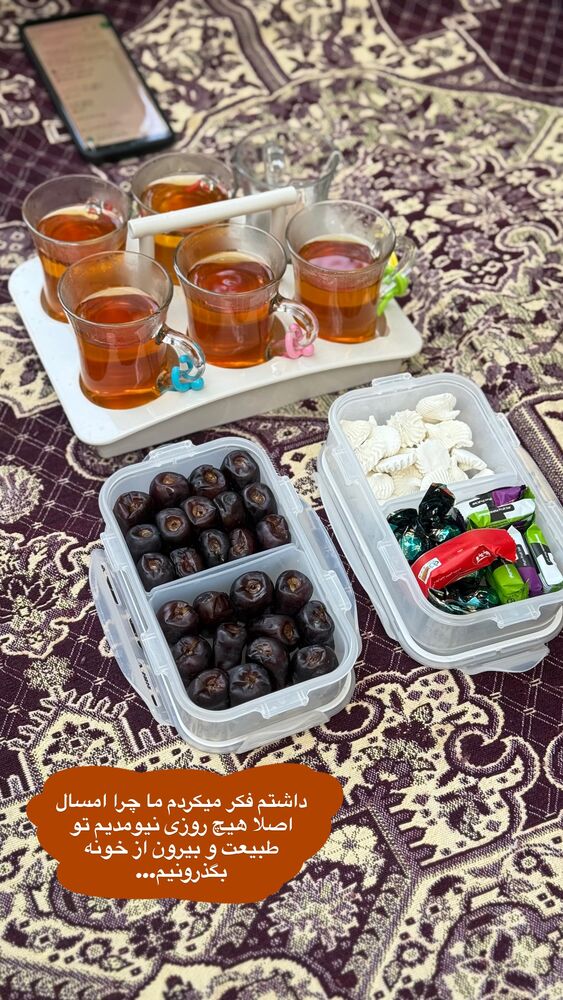  جدید ترین استوری اینستاگرام حمیده دانشور