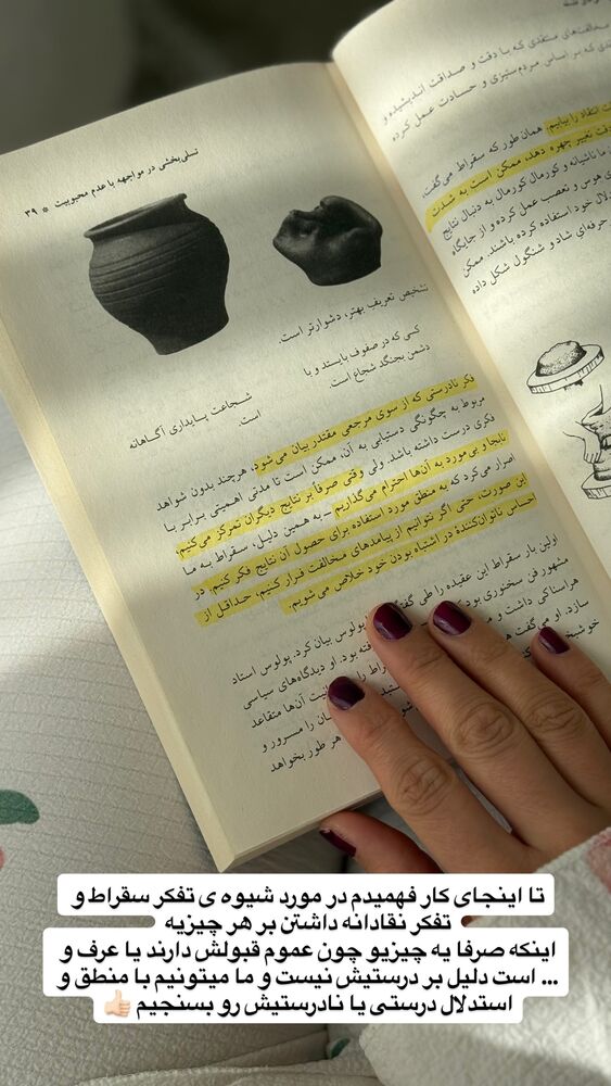  جدید ترین استوری اینستاگرام حمیده دانشور