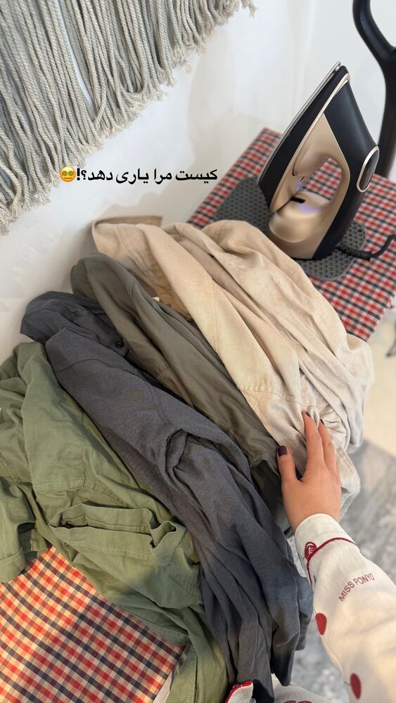 جدید ترین استوری اینستاگرام حمیده دانشور