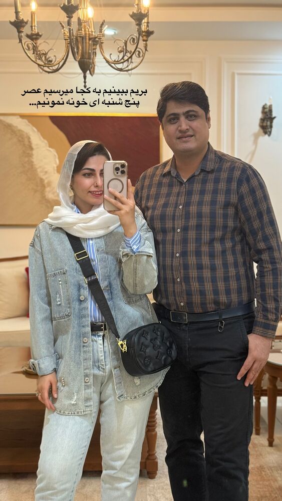  جدید ترین استوری اینستاگرام حمیده دانشور