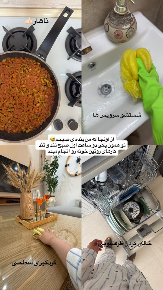  جدید ترین استوری اینستاگرام حمیده دانشور