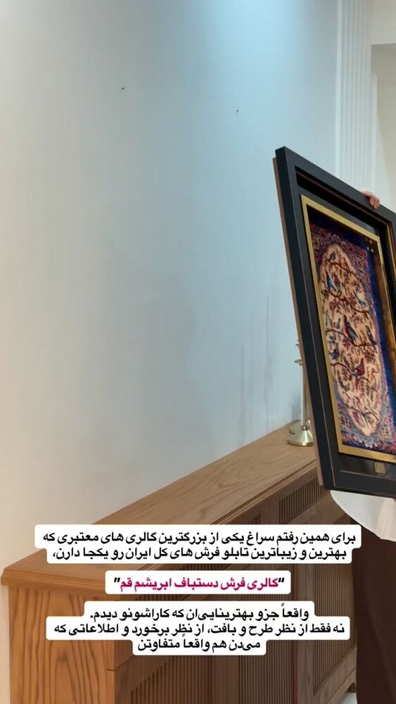 جدید ترین استوری اینستاگرام حمیده دانشور