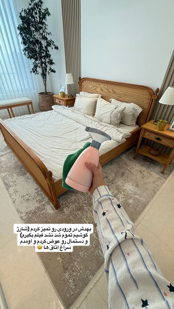  جدید ترین استوری اینستاگرام حمیده دانشور