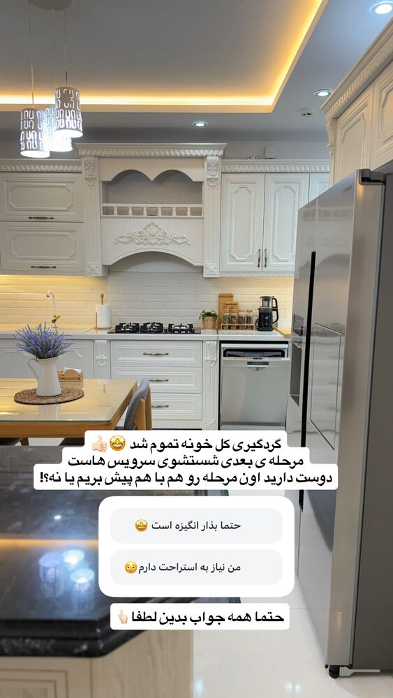  جدید ترین استوری اینستاگرام حمیده دانشور