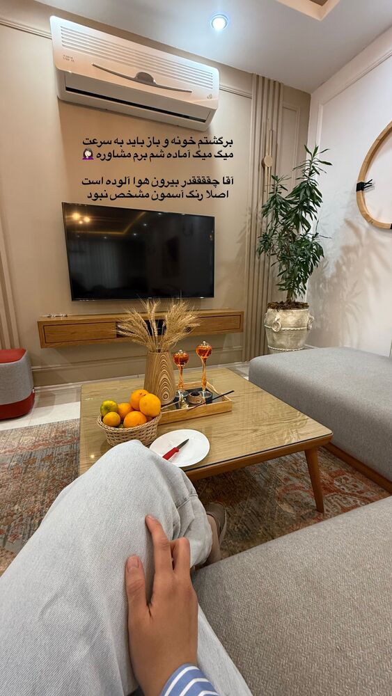  جدید ترین استوری اینستاگرام حمیده دانشور