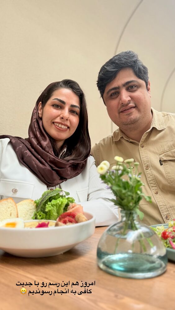  جدید ترین استوری اینستاگرام حمیده دانشور