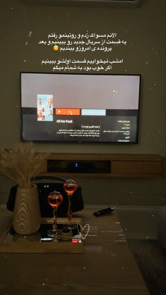  جدید ترین استوری اینستاگرام حمیده دانشور