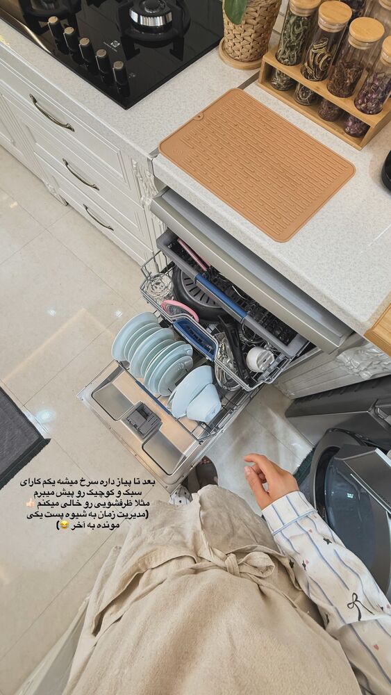  جدید ترین استوری اینستاگرام حمیده دانشور