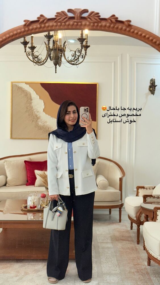  جدید ترین استوری اینستاگرام حمیده دانشور