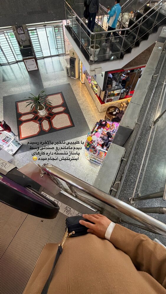  جدید ترین استوری اینستاگرام حمیده دانشور