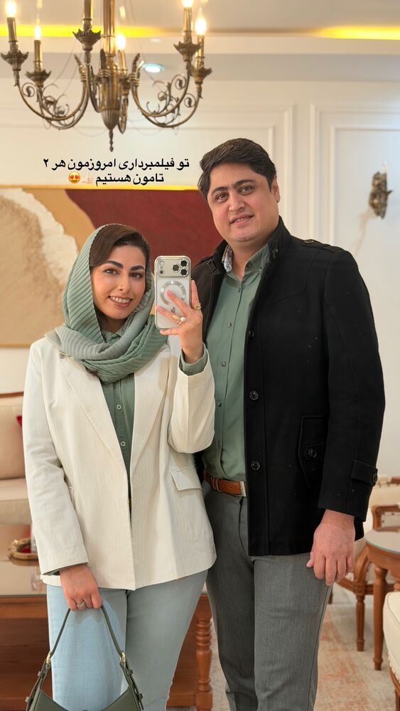  جدید ترین استوری اینستاگرام حمیده دانشور