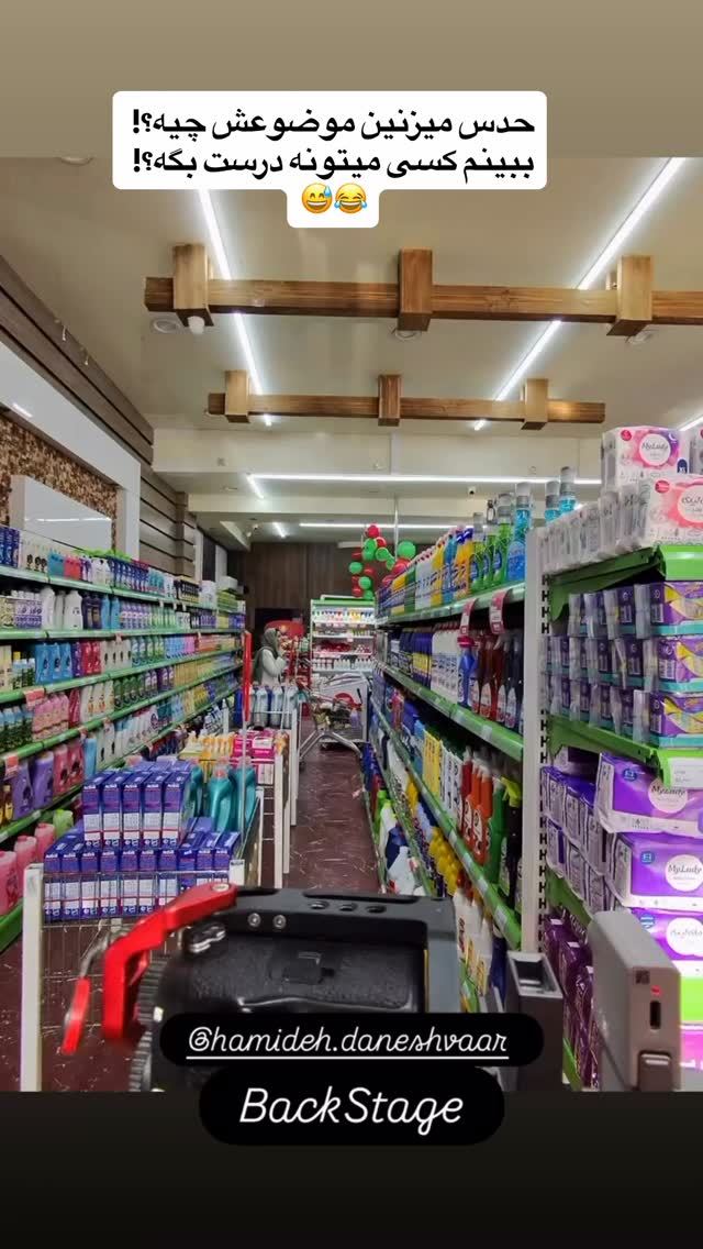  جدید ترین استوری اینستاگرام حمیده دانشور