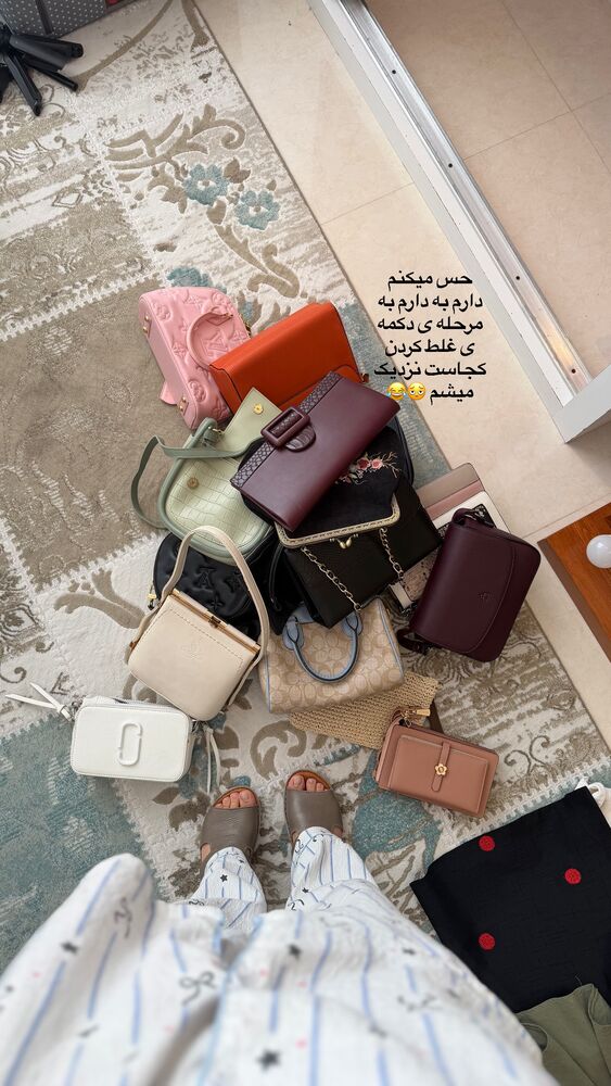  جدید ترین استوری اینستاگرام حمیده دانشور
