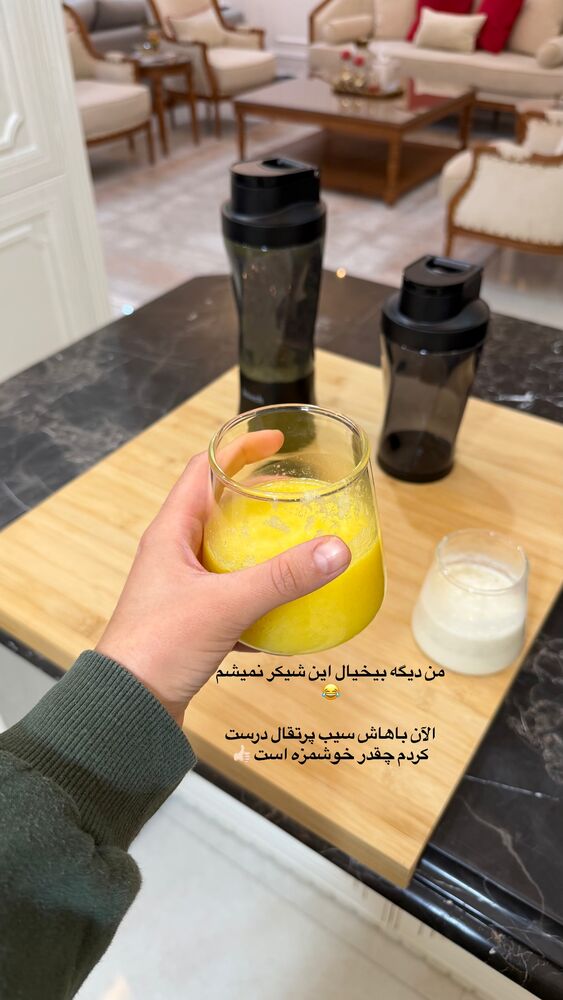  جدید ترین استوری اینستاگرام حمیده دانشور
